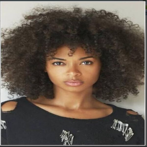 H7723 Short Hair Wigs Explosive Head Wig Black Curly Wig Synthetic Fiber Twenty variety of color can do
H7723 Short Hair Wigs Explosive Head Wig Black Curly Wig Synthetic Fiber Twenty variety of color can do