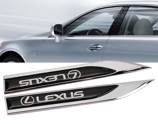2pcs motors blade decal landmark 3d logo emblems badge car metal stickers for lexus
2pcs motors blade decal landmark 3d logo emblems badge car metal stickers for lexus