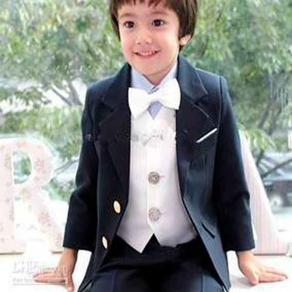 wholesale-2016 custom made boy formal suits grey boy wedding party suit groom wear (jacket+vest+pants, White;black
wholesale-2016 custom made boy formal suits grey boy wedding party suit groom wear (jacket+vest+pants, White;black