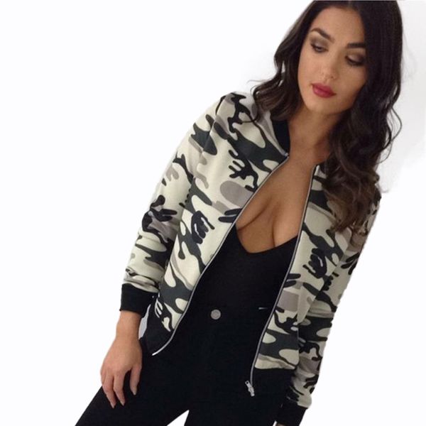 wholesale- 2017 women casual slim camouflage floral print autumn bomber jacket street fashion outfit activewear zipper basic coat plus size, Black;brown
wholesale- 2017 women casual slim camouflage floral print autumn bomber jacket street fashion outfit activewear zipper basic coat plus size, Black;brown