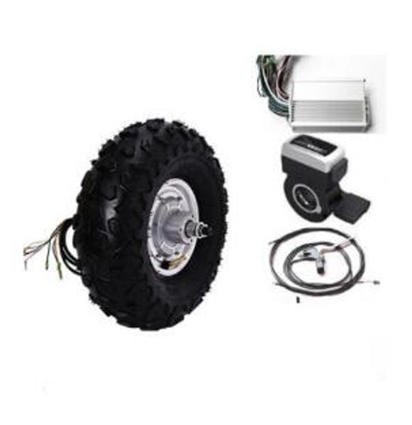 Image of 14.5&quot; 800W 48V electric scooter wheel hub motor electric skateboard kit 3 wheel electric scooter kit