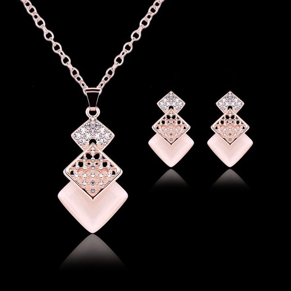 earrings necklace jewelry set luxury women exquisite rhinestone 18k gold plated square party jewelry 2-piece set wholesale js244, Silver
earrings necklace jewelry set luxury women exquisite rhinestone 18k gold plated square party jewelry 2-piece set wholesale js244, Silver