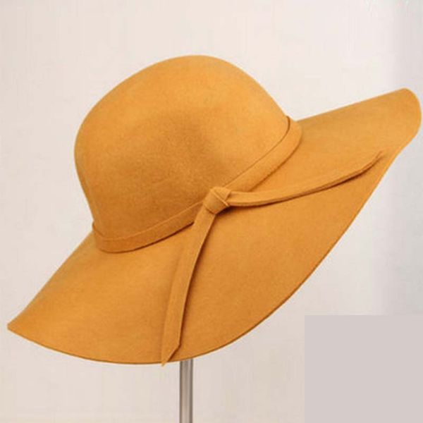 wholesale- british style summer hats for women ladies wave wide brim woolen cap vintage women's hat with bowknot chapeu feminino 11 col, Blue;gray
wholesale- british style summer hats for women ladies wave wide brim woolen cap vintage women's hat with bowknot chapeu feminino 11 col, Blue;gray