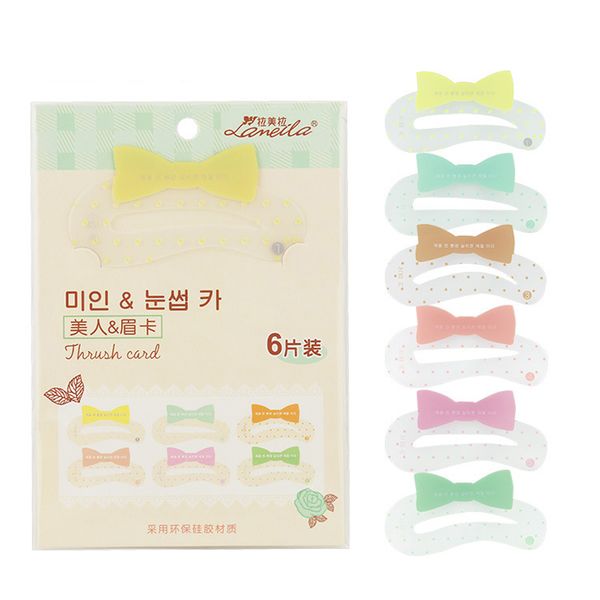 lameila 6 styles thrush eyebrow stencils card eva eyebrows drawing guide korean drama heroine's eye brow shaping template tools
lameila 6 styles thrush eyebrow stencils card eva eyebrows drawing guide korean drama heroine's eye brow shaping template tools