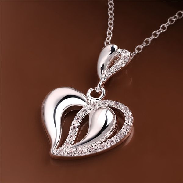 heart shape pendant necklace white gemstone sterling silver plated necklace stsn609,fashion 925 silver necklace factory direct
heart shape pendant necklace white gemstone sterling silver plated necklace stsn609,fashion 925 silver necklace factory direct