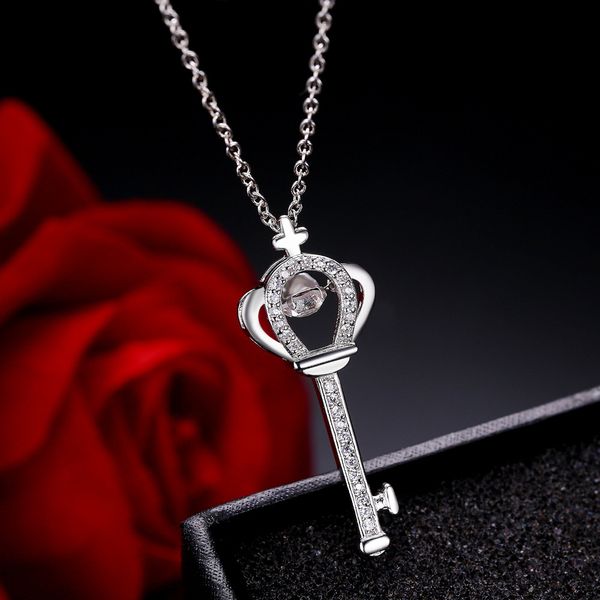 wholesale the latest fashion 925 sterling silver key necklace christmas present ship
wholesale the latest fashion 925 sterling silver key necklace christmas present ship
