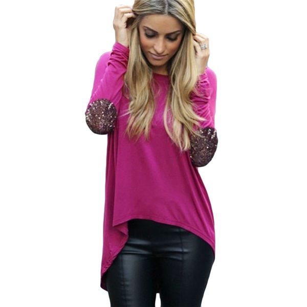 2016 Autumn Fashion Women Ladies Casual Long Sleeve Patchwork Crewneck Loose Sexy Lady T Shirt Tops
2016 Autumn Fashion Women Ladies Casual Long Sleeve Patchwork Crewneck Loose Sexy Lady T Shirt Tops