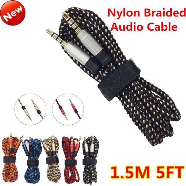 Непрерывный металлический нейлон Braiede аудио кабель 1.5 м 5 футов 3.5 мм круглый мужск
Непрерывный металлический нейлон Braiede аудио кабель 1.5 м 5 футов 3.5 мм круглый мужск
