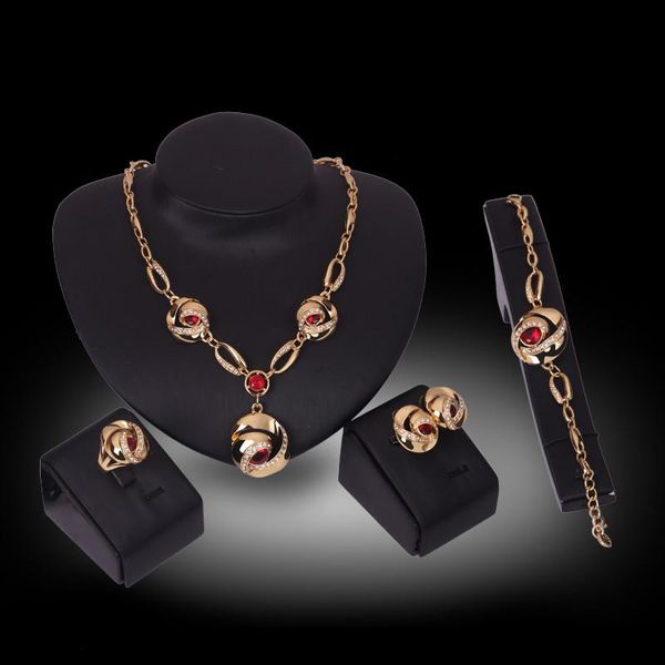 jewelry set earrings necklace bracelet ring exquisite luxury women rhinestone 18k gold plated flowers wedding jewelry 4-piece set js226, Slivery;golden
jewelry set earrings necklace bracelet ring exquisite luxury women rhinestone 18k gold plated flowers wedding jewelry 4-piece set js226, Slivery;golden