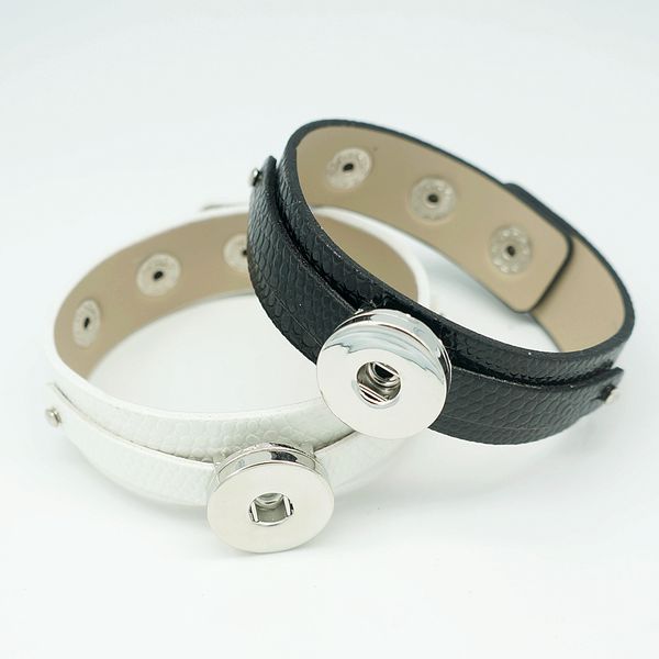 wholesale-fashion sg0036 real leather bracelet snap bracelets fit 18mm snap buttons wholesale, Black
wholesale-fashion sg0036 real leather bracelet snap bracelets fit 18mm snap buttons wholesale, Black