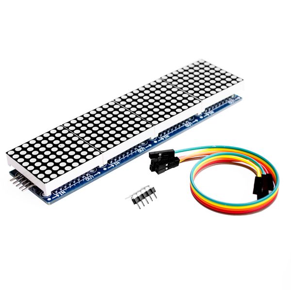 wholesale-max7219 dot matrix module for arduino microcontroller 4 in one display with 5p line
wholesale-max7219 dot matrix module for arduino microcontroller 4 in one display with 5p line
