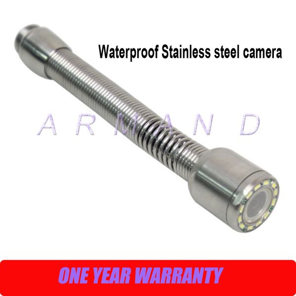 flexible pipe wall camera inspection under water sewer long spring snake camera head 23mm
flexible pipe wall camera inspection under water sewer long spring snake camera head 23mm