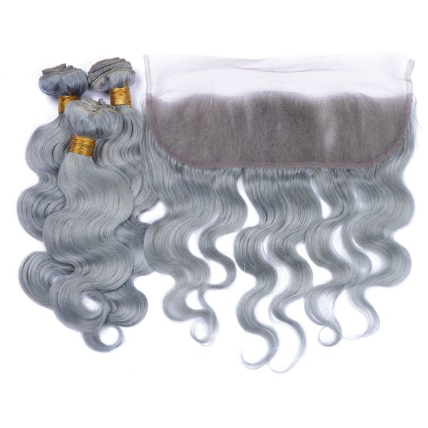 9a peruvian silver grey human hair 3bundles with lace frontal 13x4 body wave pure grey color virgin peruvian hair with frontals 4pcs lot, Black
9a peruvian silver grey human hair 3bundles with lace frontal 13x4 body wave pure grey color virgin peruvian hair with frontals 4pcs lot, Black