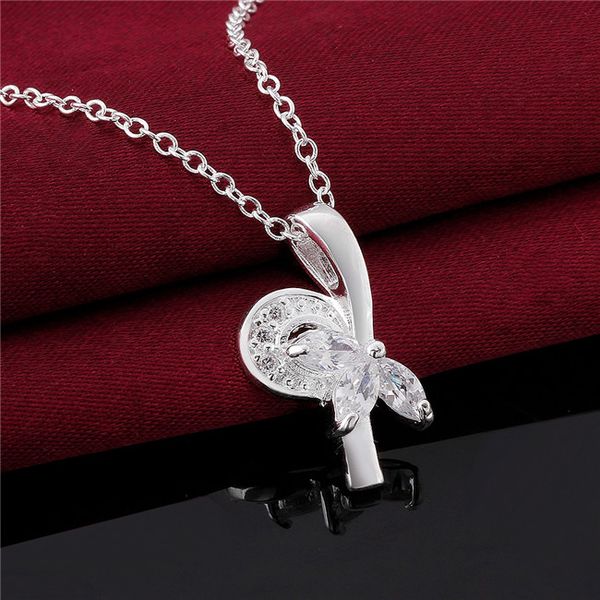 flower zircon sterling silver plated necklace dmsn584 size p:2.2x1.4cm,18 inchs ; fashion 925 silver plate necklaces jewelry chain
flower zircon sterling silver plated necklace dmsn584 size p:2.2x1.4cm,18 inchs ; fashion 925 silver plate necklaces jewelry chain