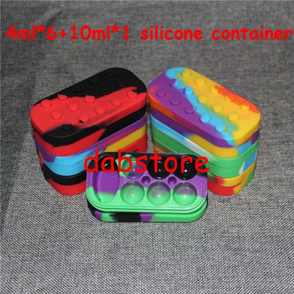 new wax containers jars big silicone jars container 6+1 silicone contianers for wax silicone jars container electronic cigarette dab box
new wax containers jars big silicone jars container 6+1 silicone contianers for wax silicone jars container electronic cigarette dab box