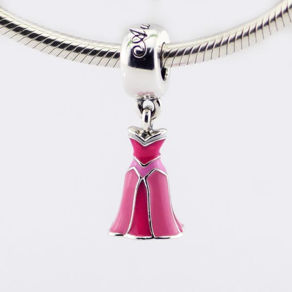 925 sterling silver sorcerer dangle charm bead with red enamel aurora's dress fit european pandora style jewelry bracelets necklaces, Black
925 sterling silver sorcerer dangle charm bead with red enamel aurora's dress fit european pandora style jewelry bracelets necklaces, Black