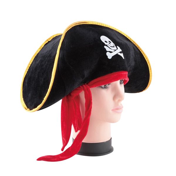 wholesale-pirate captain hat skull crossbone cap costume fancy dress party halloween 2016 fashion, Silver
wholesale-pirate captain hat skull crossbone cap costume fancy dress party halloween 2016 fashion, Silver