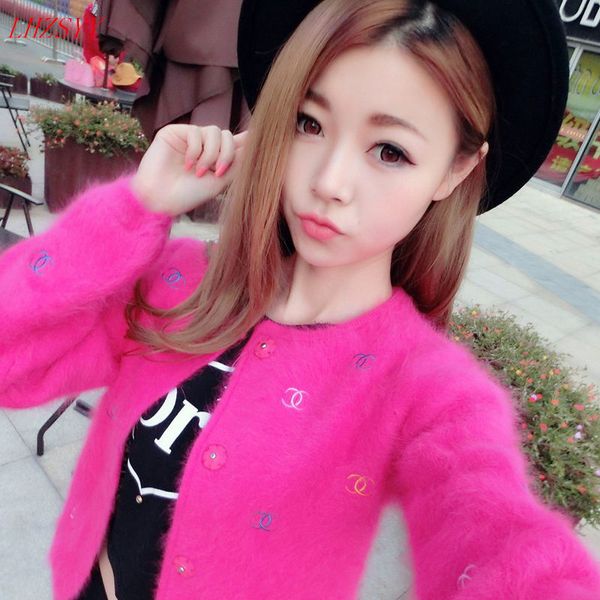 wholesale- new autumn and winter long-haired mink cashmere round neck slim female fashion warm thickening bubble sleeve mink cardigan, White;black
wholesale- new autumn and winter long-haired mink cashmere round neck slim female fashion warm thickening bubble sleeve mink cardigan, White;black