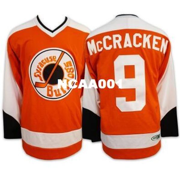 hanson brothers charlestown ice hockey jersey #9 mccracken syracuse bulldogs slapsmovie embroidery jersey, Black;red
hanson brothers charlestown ice hockey jersey #9 mccracken syracuse bulldogs slapsmovie embroidery jersey, Black;red