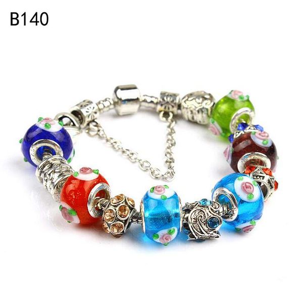 key leaves tibetan silver glass beads charm bracelet,burst models diy european beads bracelet 6 pieces a lot mixed style gtpdb15, Black
key leaves tibetan silver glass beads charm bracelet,burst models diy european beads bracelet 6 pieces a lot mixed style gtpdb15, Black