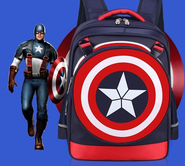 2017. schoolbag. pupil. captain america. cartoon. children's bags. boy. backpack.nylon. waterproof.school bags.40x30x17.bags
2017. schoolbag. pupil. captain america. cartoon. children's bags. boy. backpack.nylon. waterproof.school bags.40x30x17.bags