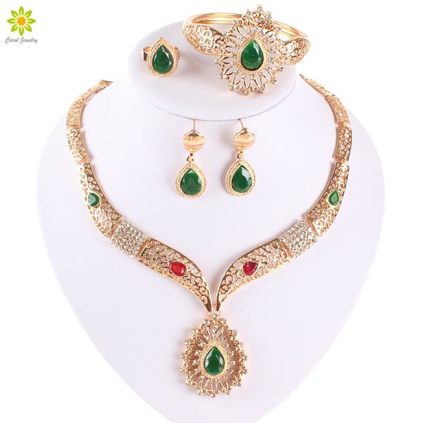 gold plated jewelry set african holiday costume women austrian crystal necklace earrings bracelet ring wedding accessories gift, Slivery;golden
gold plated jewelry set african holiday costume women austrian crystal necklace earrings bracelet ring wedding accessories gift, Slivery;golden