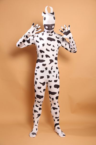 black and white cow lycra spandex zentai suit halloween costume fetish zentai suits for party celebration role play s m l xl xxl
black and white cow lycra spandex zentai suit halloween costume fetish zentai suits for party celebration role play s m l xl xxl