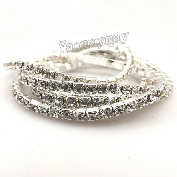 fashion stretch crystal bangles for wedding transparent rhinestone bangle 48pcs/lot, Golden;silver
fashion stretch crystal bangles for wedding transparent rhinestone bangle 48pcs/lot, Golden;silver