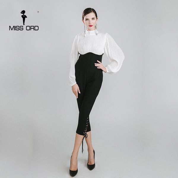 wholesale- missord 2017 high-necked long sleeve folds drawstring jumpsuit ft4902, Black;white
wholesale- missord 2017 high-necked long sleeve folds drawstring jumpsuit ft4902, Black;white