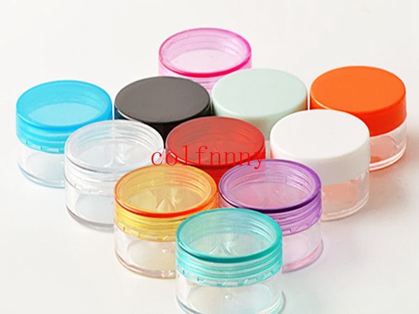 100pcs/lot fast shipping 10g empty plastic bottle jars containers 10ml colorful clear cream tin for skin cream nail art
100pcs/lot fast shipping 10g empty plastic bottle jars containers 10ml colorful clear cream tin for skin cream nail art