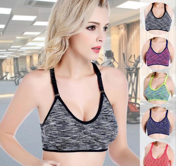 wholesale multicolors women padded athletic vest gym yoga fitness sports bra stretch cotton seamless, White;black
wholesale multicolors women padded athletic vest gym yoga fitness sports bra stretch cotton seamless, White;black