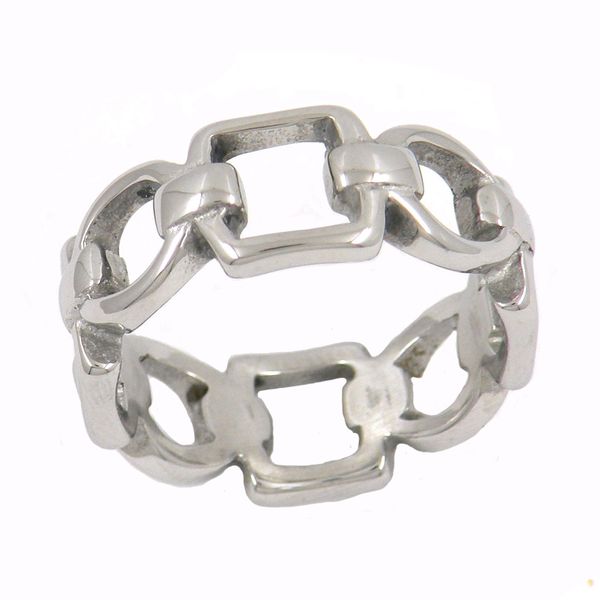 fanssteel stainless steel mens or womens punk vintage plain high polishing square oval band chain signet ring gift 12w02, Silver
fanssteel stainless steel mens or womens punk vintage plain high polishing square oval band chain signet ring gift 12w02, Silver