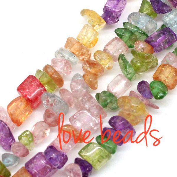 5mm-8mm irregular multicolor cracked crystal gravel stone loose beads strand 80cm diy bracelet (f00370) wholesale, Black
5mm-8mm irregular multicolor cracked crystal gravel stone loose beads strand 80cm diy bracelet (f00370) wholesale, Black