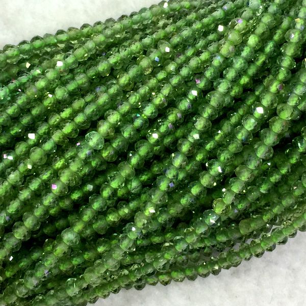 natural genuine green apatite staffelite rondelle hand cut faceted loose small beads diy jewelry necklaces 04117, Black
natural genuine green apatite staffelite rondelle hand cut faceted loose small beads diy jewelry necklaces 04117, Black