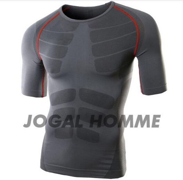fitness quick dry mens outdoor sports t shirts breathable tight short-sleeved riding clothes shaping underwear, White;black
fitness quick dry mens outdoor sports t shirts breathable tight short-sleeved riding clothes shaping underwear, White;black