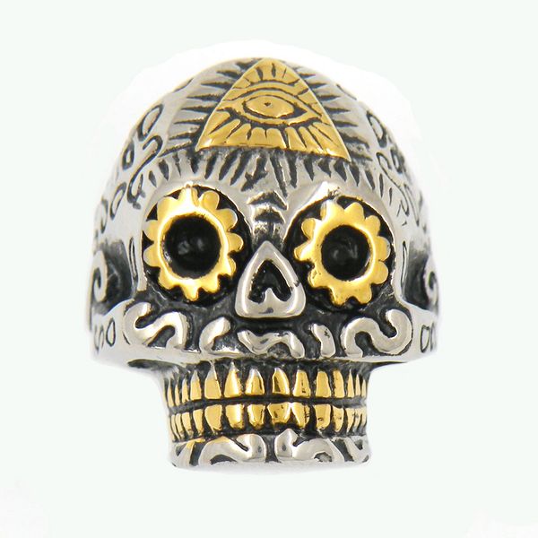 fanssteel stainless steel punk vintage menw wemens jewelry gold platingtriangle evil eye skull biker ring gift for brothers sisters 12w69g, Silver
fanssteel stainless steel punk vintage menw wemens jewelry gold platingtriangle evil eye skull biker ring gift for brothers sisters 12w69g, Silver