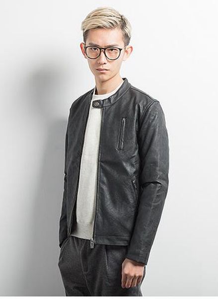 new men's spring men stand collar leather clothing trend leather jacket slim short design outerwear singer costumes / m-2xl, Black
new men's spring men stand collar leather clothing trend leather jacket slim short design outerwear singer costumes / m-2xl, Black