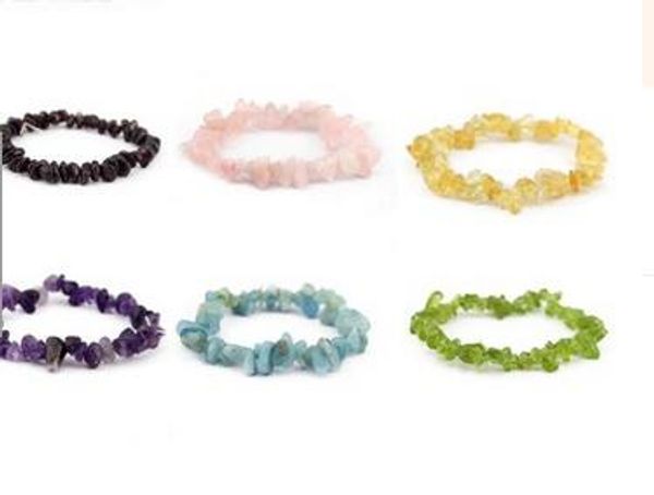 wholesale-9colors jade coral turquoise amethyst agate stone bangle stone chips bracelet, Golden;silver
wholesale-9colors jade coral turquoise amethyst agate stone bangle stone chips bracelet, Golden;silver