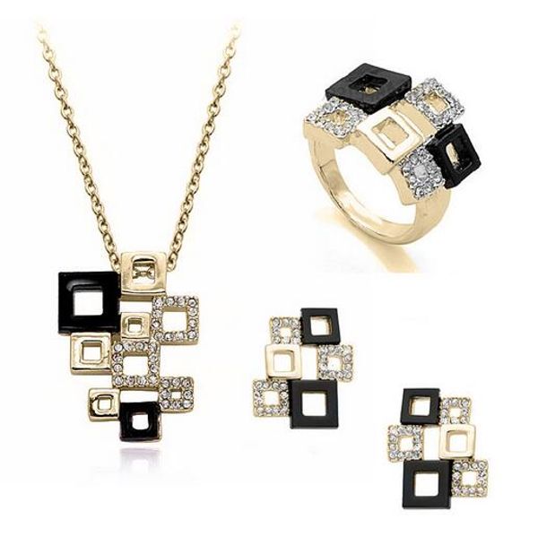 full rhinestone necklace earrings rings sets for women geometry wedding jewelry sets fashion diamond bride jewelry set brand designer, Slivery;golden
full rhinestone necklace earrings rings sets for women geometry wedding jewelry sets fashion diamond bride jewelry set brand designer, Slivery;golden