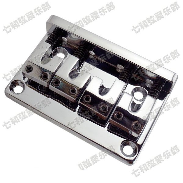 4 guitar strings bass bridge siliver color guitar parts musical instrument accessories
4 guitar strings bass bridge siliver color guitar parts musical instrument accessories