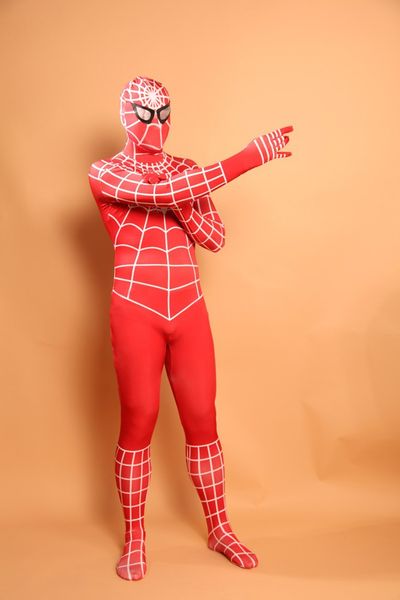 d2-011)kids full body red lycra spandex superhero spiderman zentai suits halloween costume, Black;red
d2-011)kids full body red lycra spandex superhero spiderman zentai suits halloween costume, Black;red