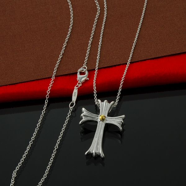 factory direct wholesale and retail 925 sterling silver chain gold cross necklace fashion silver necklace
factory direct wholesale and retail 925 sterling silver chain gold cross necklace fashion silver necklace