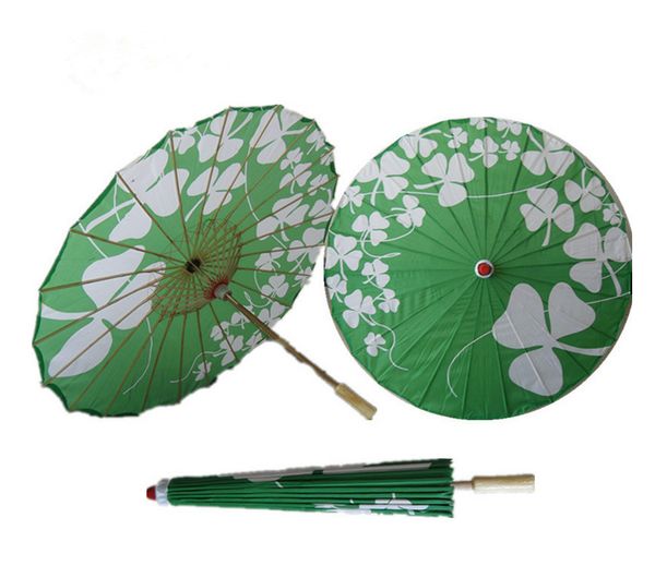 10pcs/lot clover pattern dance parasols silk wedding parasol oriental bamboo parasol sun umbrellas bridal accessories pattern umbrella
10pcs/lot clover pattern dance parasols silk wedding parasol oriental bamboo parasol sun umbrellas bridal accessories pattern umbrella