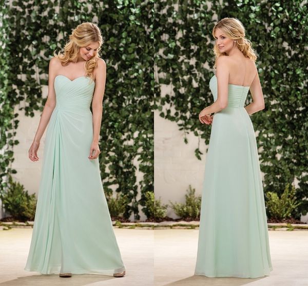 2020 Mint Green Cheap Bridesmaid Dresses Sweetheart Sleeveless A Line Simply Long Floor Length Junior Bridesmaid DressesB183053
2020 Mint Green Cheap Bridesmaid Dresses Sweetheart Sleeveless A Line Simply Long Floor Length Junior Bridesmaid DressesB183053