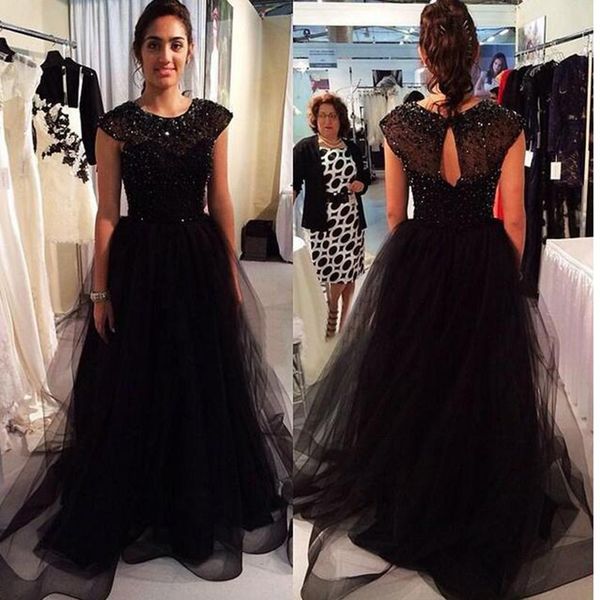 black mother of the bride dresses sheer a-line tulle beaded neck quality custom luxury 2018 evening mothers groom gowns, Black;red
black mother of the bride dresses sheer a-line tulle beaded neck quality custom luxury 2018 evening mothers groom gowns, Black;red