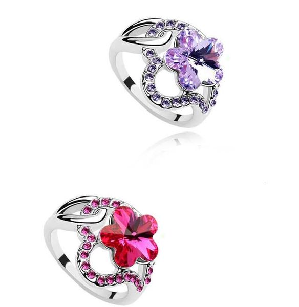 fashion ruby rings flower shape crystal cz diamond ring new luxury amethyst sapphire emerald glossy rings, Silver
fashion ruby rings flower shape crystal cz diamond ring new luxury amethyst sapphire emerald glossy rings, Silver