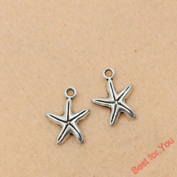 100pcs wholesale tibetan silver plated starfish charms pendants for jewelry making diy handmade 17x13 jewelry making, Bronze;silver
100pcs wholesale tibetan silver plated starfish charms pendants for jewelry making diy handmade 17x13 jewelry making, Bronze;silver