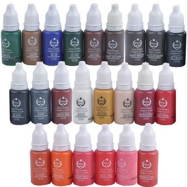 5pcs tattoo eyeliner ink set permanent makeup pigments 15ml cosmetic tattoo eyebrow ink paint tattoo lip ink
5pcs tattoo eyeliner ink set permanent makeup pigments 15ml cosmetic tattoo eyebrow ink paint tattoo lip ink