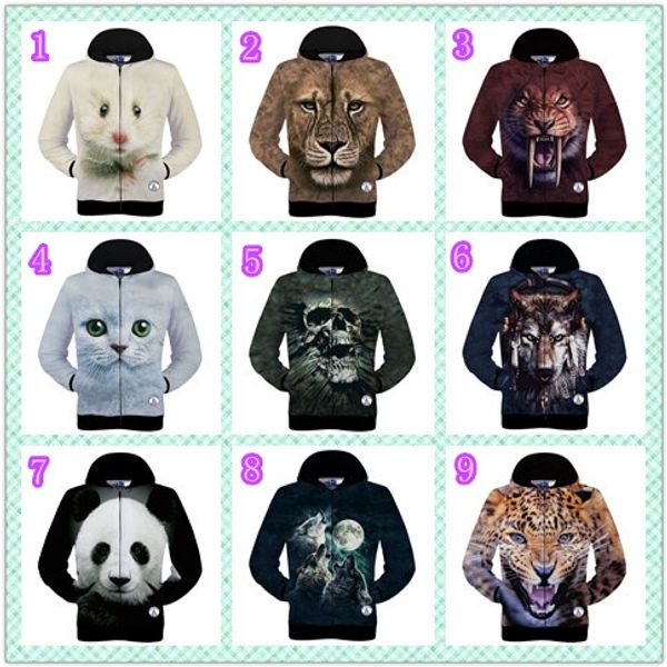 winter autumn new 3d animal hamster lion grey cat leopard headset wolf printed men's long sleeve cotton zip up hoodies sweatshirt, Black
winter autumn new 3d animal hamster lion grey cat leopard headset wolf printed men's long sleeve cotton zip up hoodies sweatshirt, Black