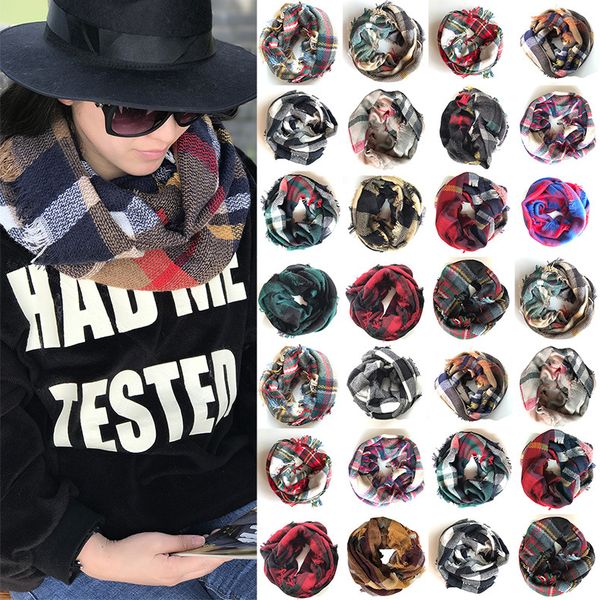 87x50cm plaids infinity scarves grid loop scarf blankets tartan oversized check shawl lattice wraps fashion fringed cashmere pashmina, Blue;gray
87x50cm plaids infinity scarves grid loop scarf blankets tartan oversized check shawl lattice wraps fashion fringed cashmere pashmina, Blue;gray